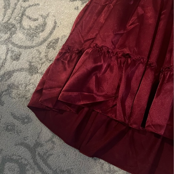 SOLD Joyfolie Lorelei Dress (Burgandy) - Picture 3 of 11